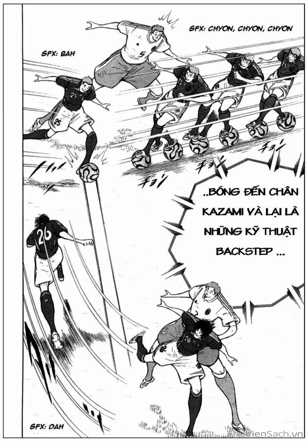 Truyện Tranh Tsubasa - Giấc Mơ Hoàng Kim trang 4