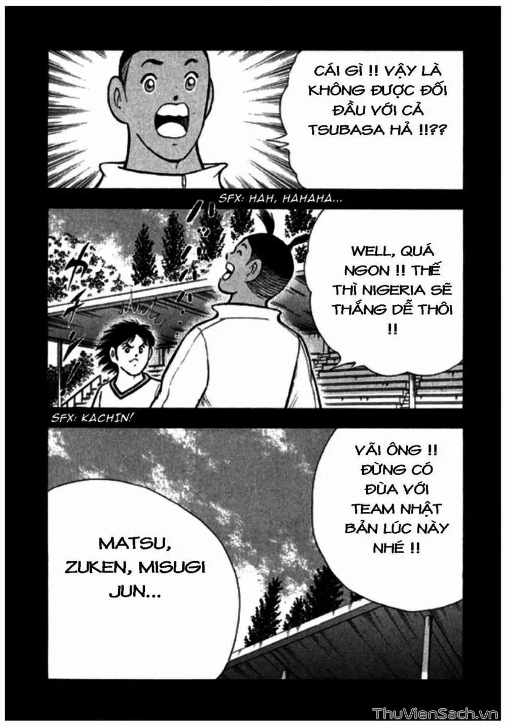 Truyện Tranh Tsubasa - Giấc Mơ Hoàng Kim trang 4