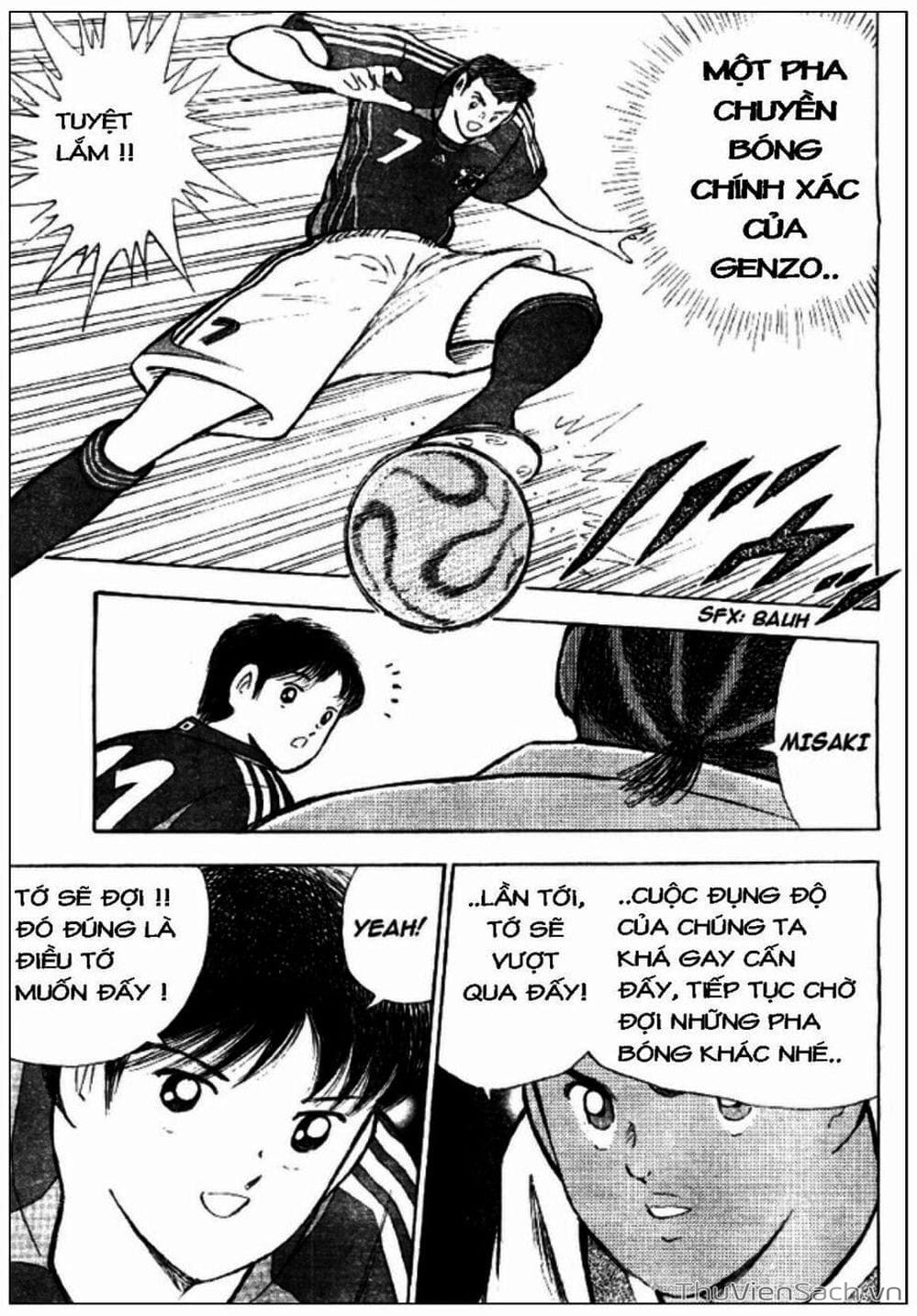 Truyện Tranh Tsubasa - Giấc Mơ Hoàng Kim trang 4