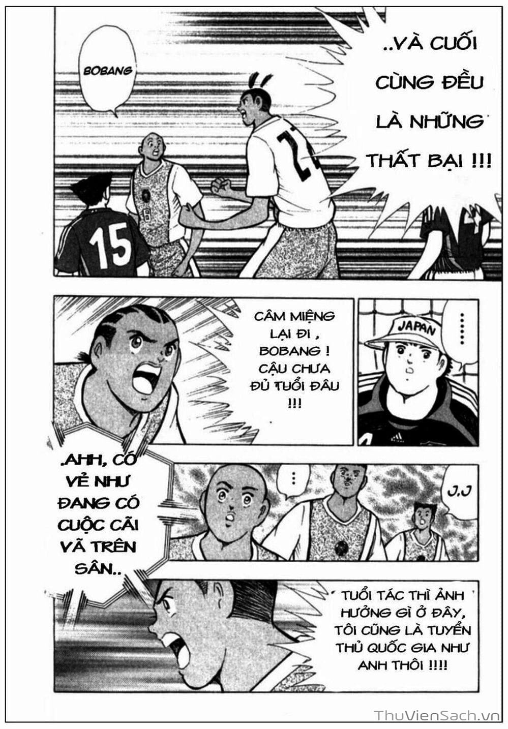 Truyện Tranh Tsubasa - Giấc Mơ Hoàng Kim trang 4