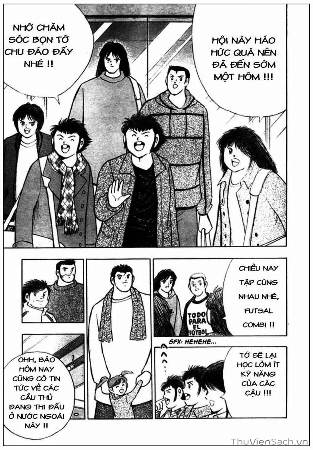 Truyện Tranh Tsubasa - Giấc Mơ Hoàng Kim trang 4