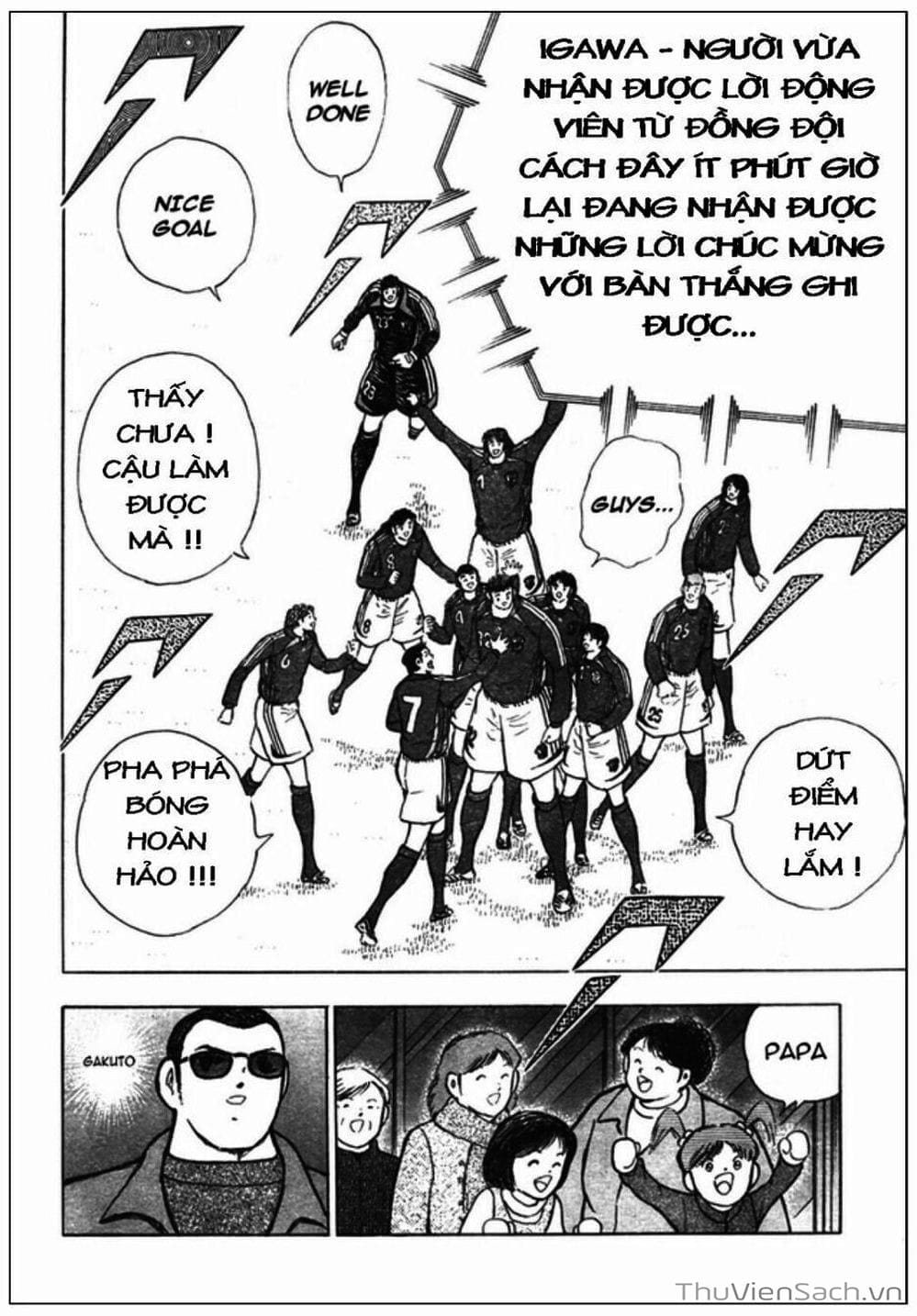 Truyện Tranh Tsubasa - Giấc Mơ Hoàng Kim trang 4