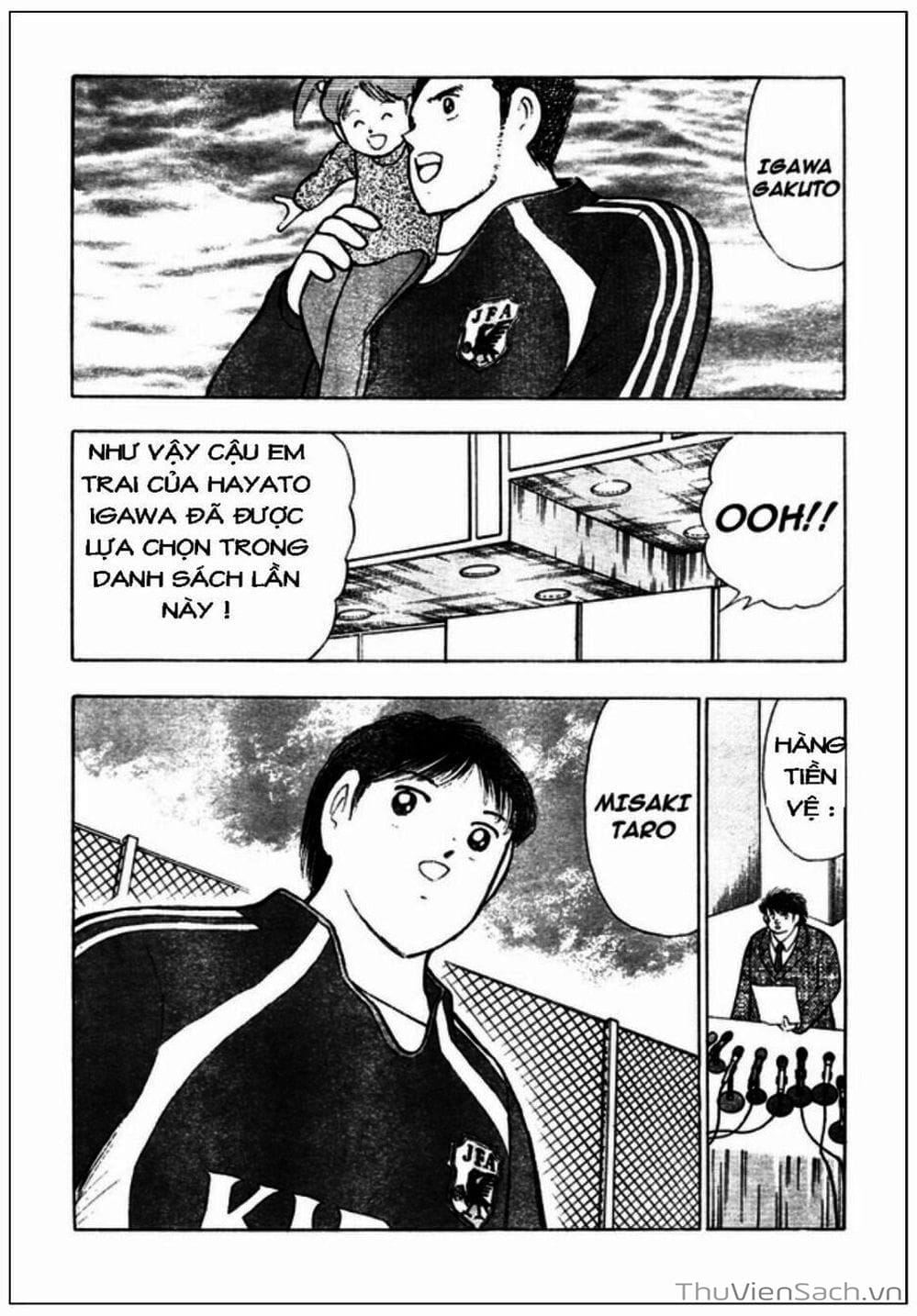 Truyện Tranh Tsubasa - Giấc Mơ Hoàng Kim trang 4