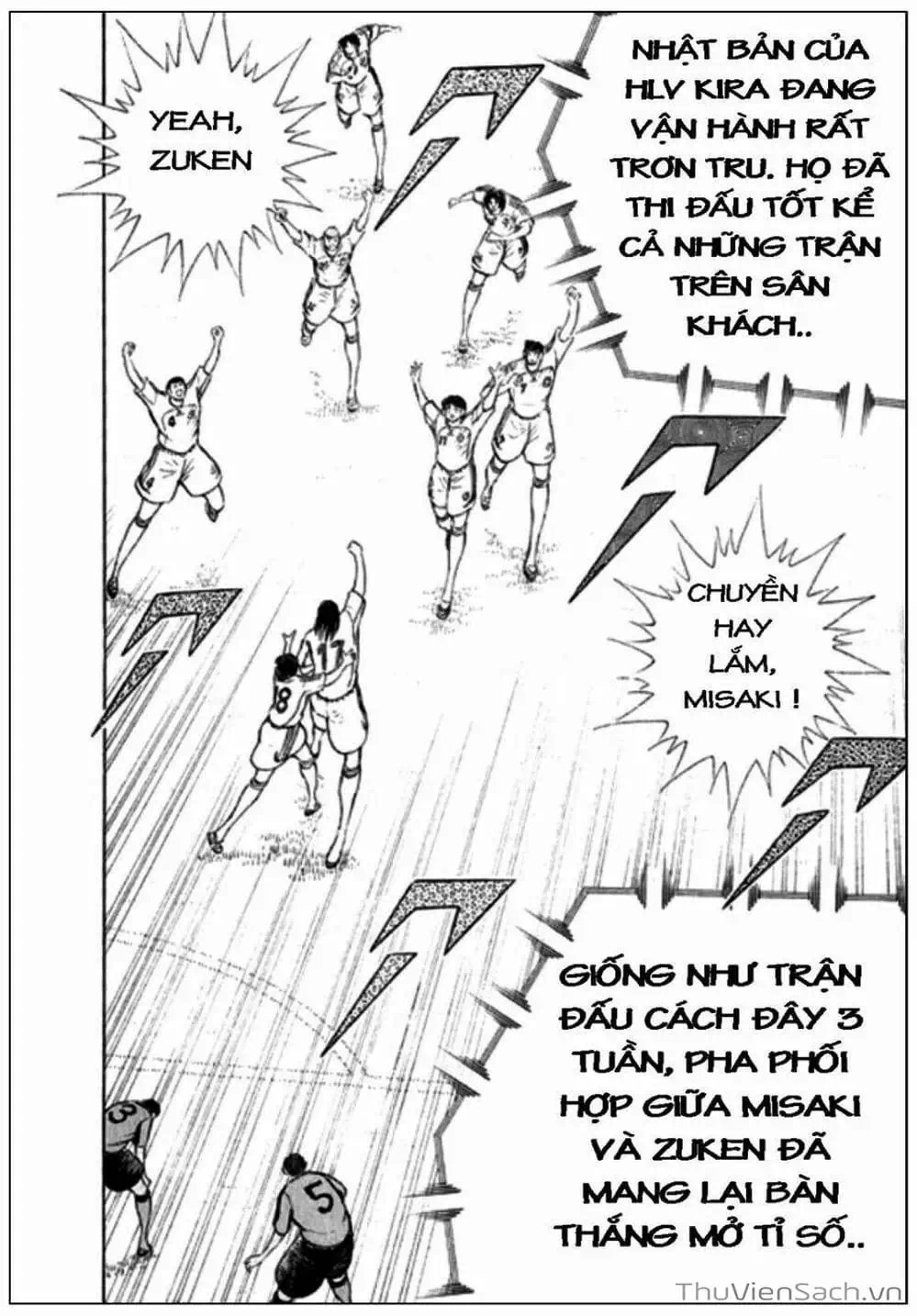 Truyện Tranh Tsubasa - Giấc Mơ Hoàng Kim trang 4