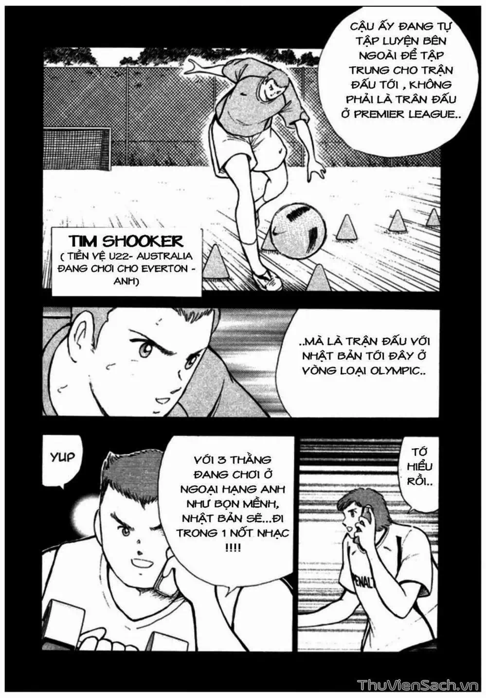 Truyện Tranh Tsubasa - Giấc Mơ Hoàng Kim trang 4