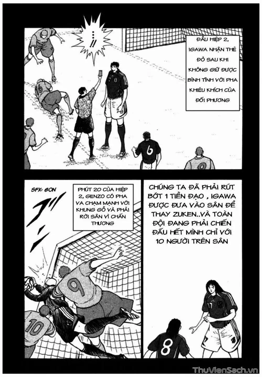 Truyện Tranh Tsubasa - Giấc Mơ Hoàng Kim trang 4