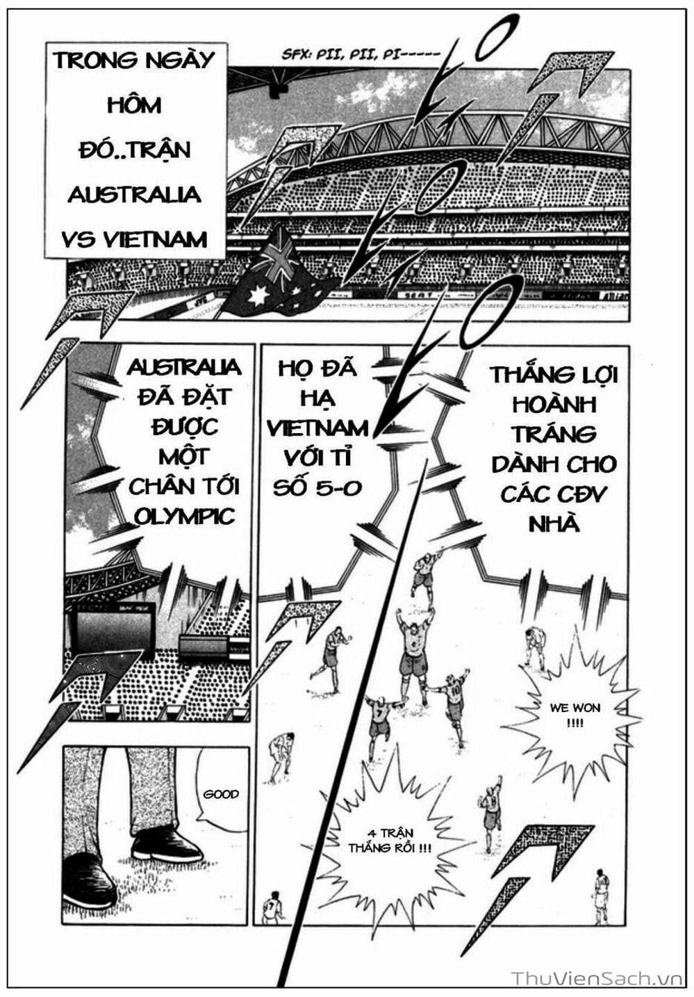 Truyện Tranh Tsubasa - Giấc Mơ Hoàng Kim trang 4