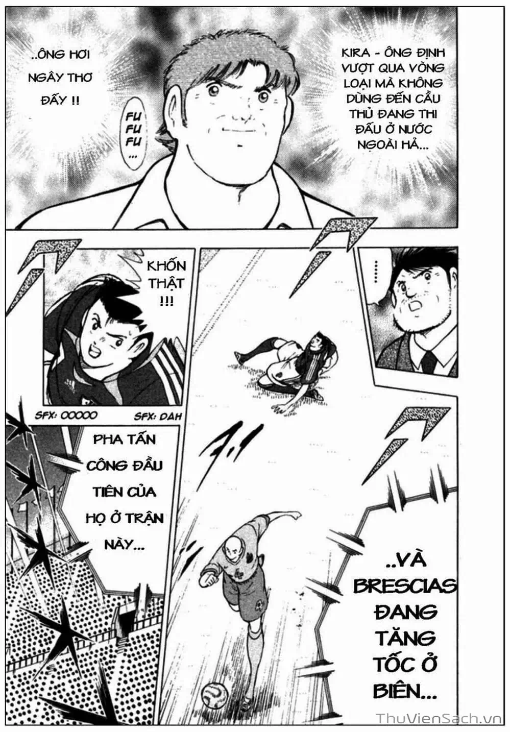 Truyện Tranh Tsubasa - Giấc Mơ Hoàng Kim trang 4