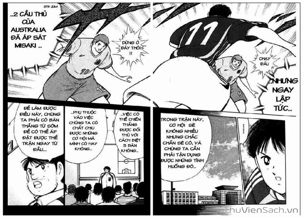 Truyện Tranh Tsubasa - Giấc Mơ Hoàng Kim trang 4