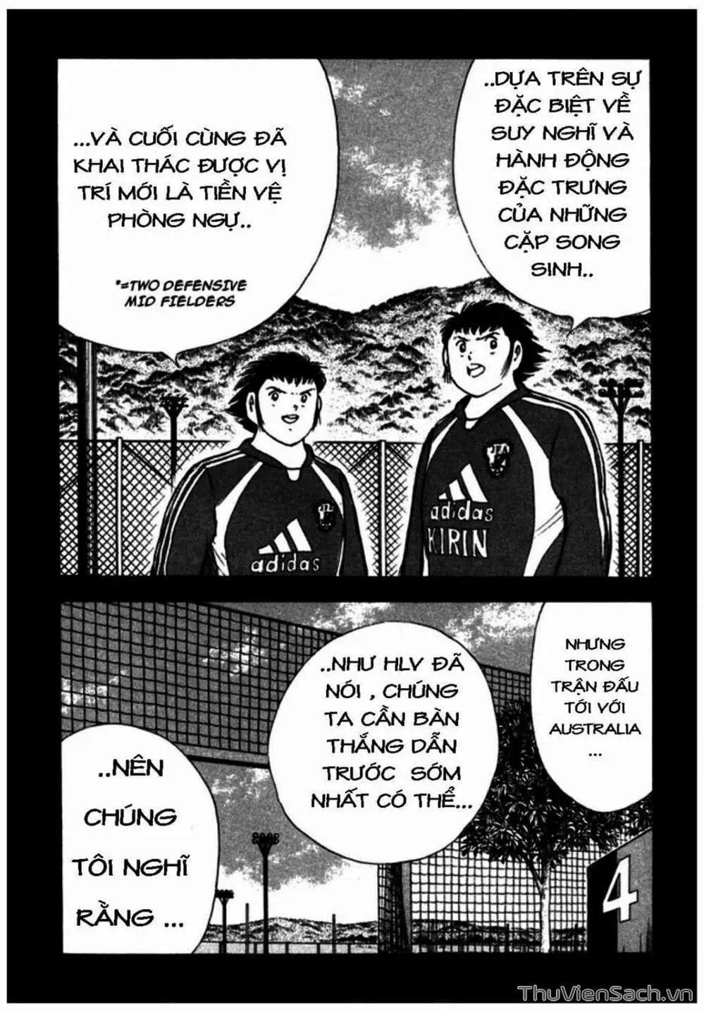 Truyện Tranh Tsubasa - Giấc Mơ Hoàng Kim trang 4