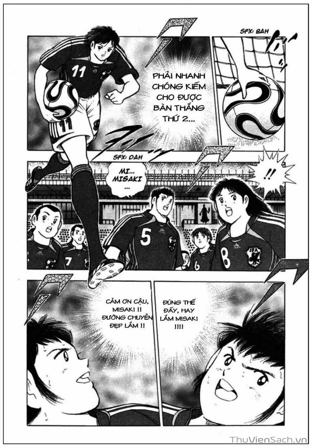 Truyện Tranh Tsubasa - Giấc Mơ Hoàng Kim trang 4