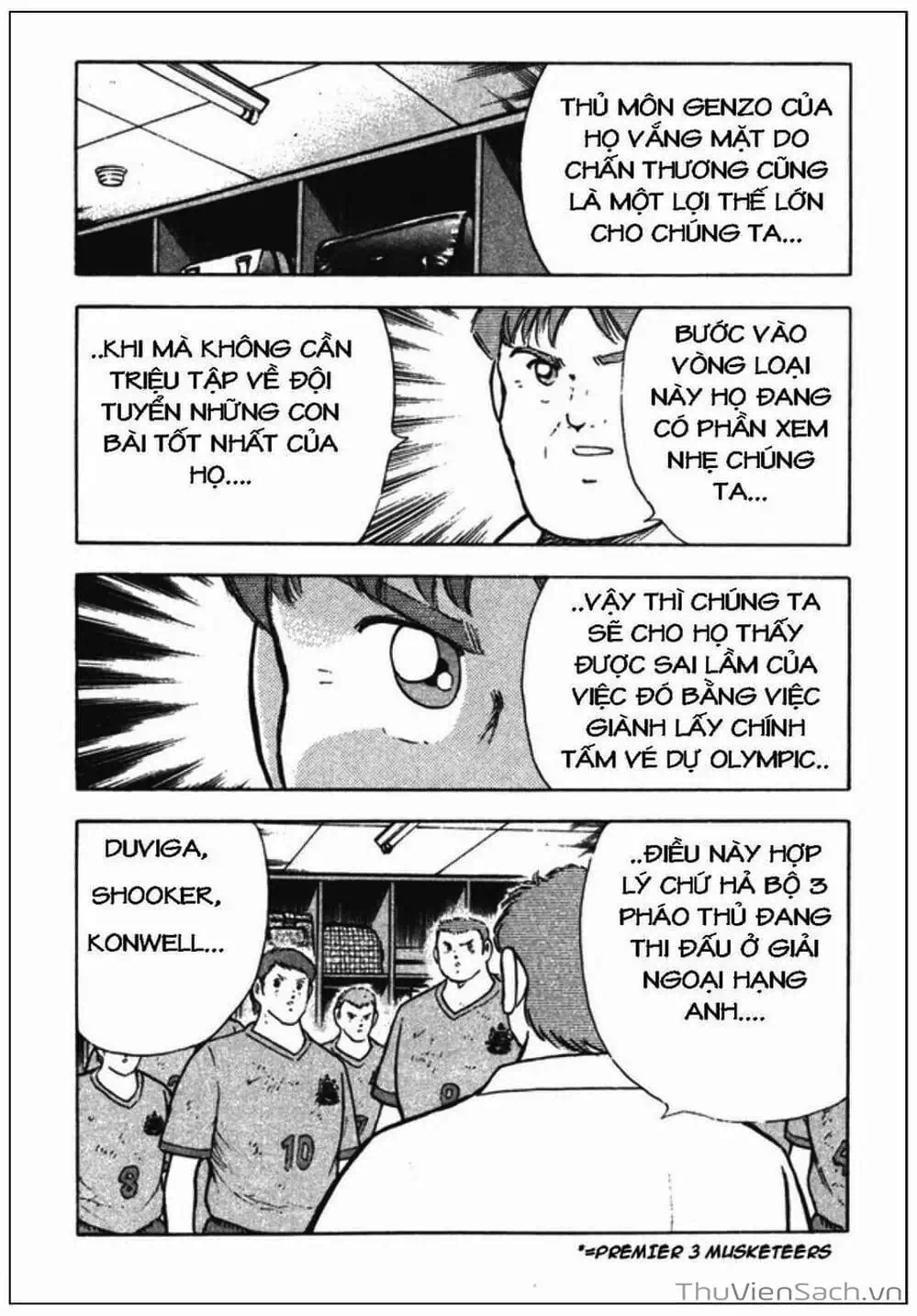 Truyện Tranh Tsubasa - Giấc Mơ Hoàng Kim trang 4