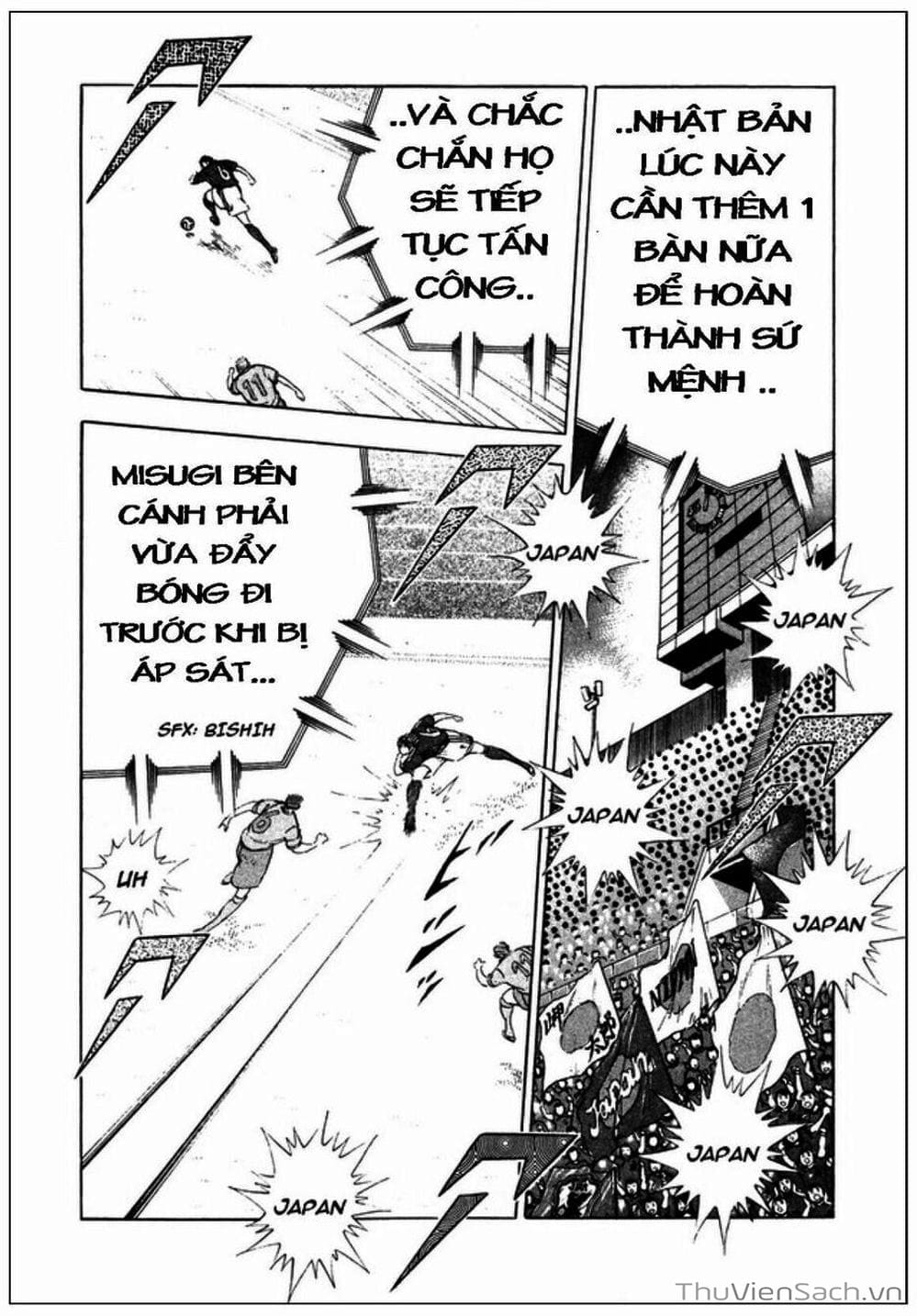 Truyện Tranh Tsubasa - Giấc Mơ Hoàng Kim trang 4