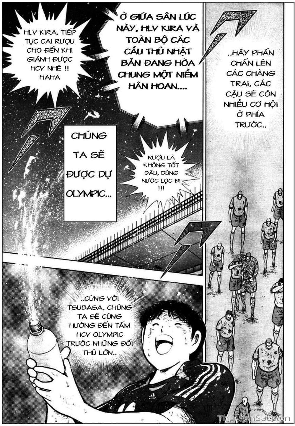 Truyện Tranh Tsubasa - Giấc Mơ Hoàng Kim trang 4