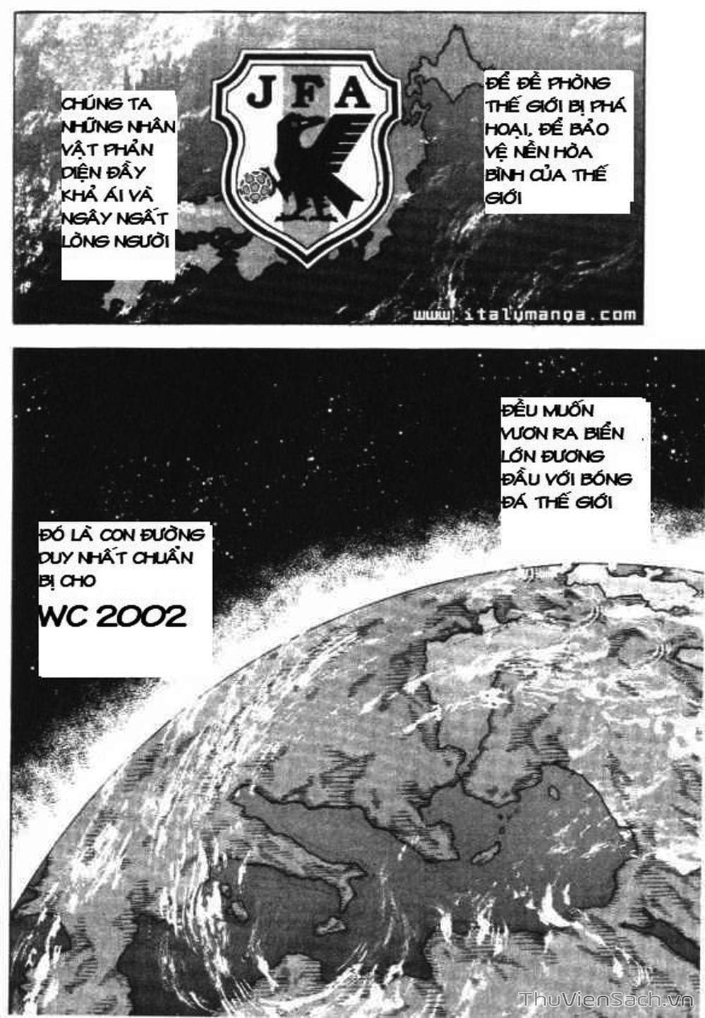 Truyện Tranh Tsubasa - Đường Tới 2002 trang 4