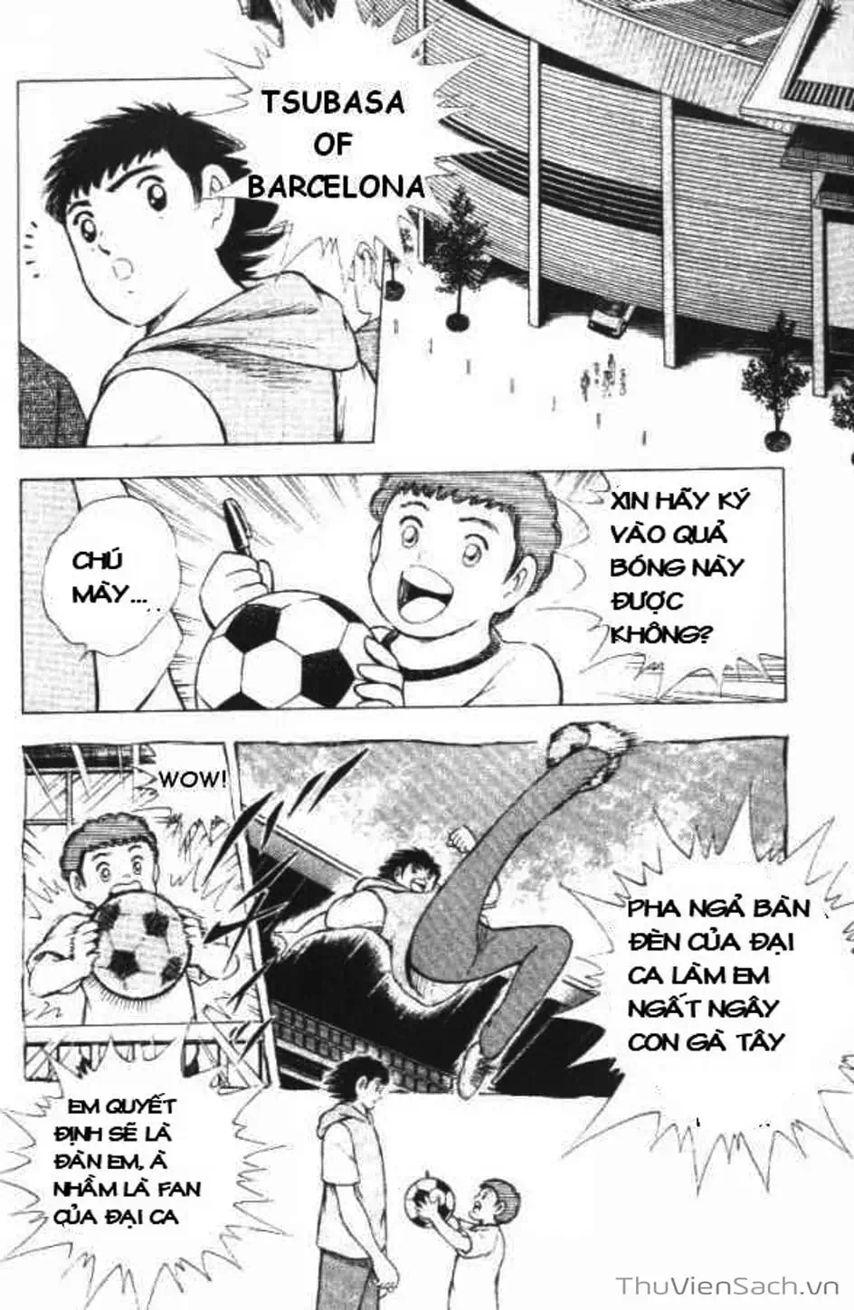 Truyện Tranh Tsubasa - Đường Tới 2002 trang 4