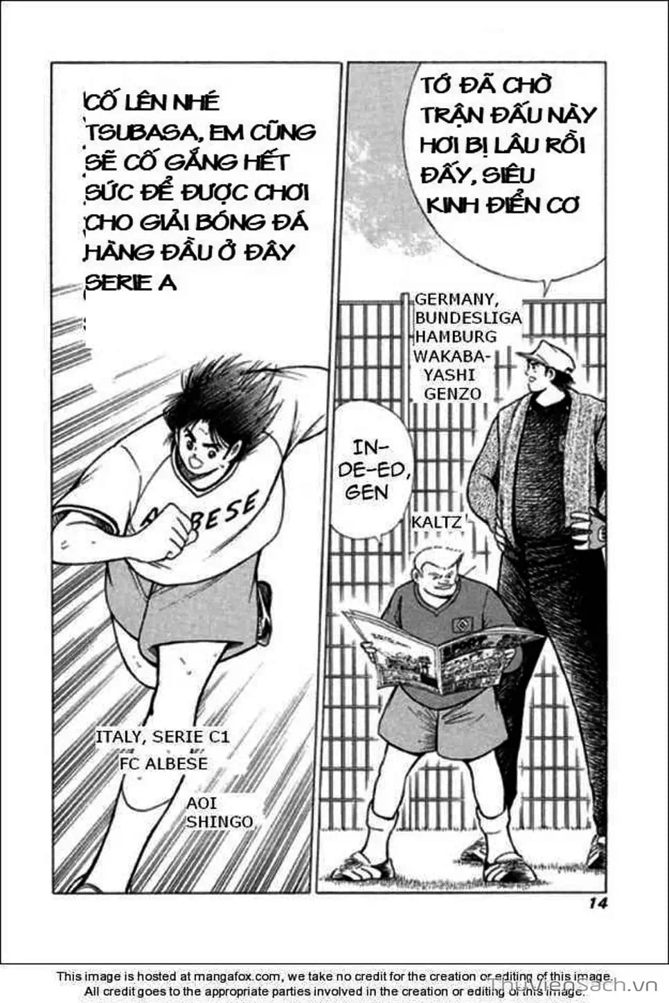 Truyện Tranh Tsubasa - Đường Tới 2002 trang 4