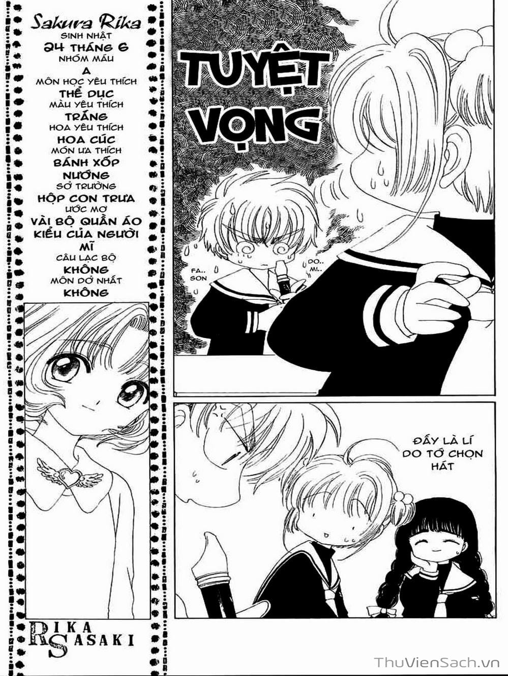Truyện Tranh Thẻ Bài Pha Lê - Card Captor Sakura trang 2