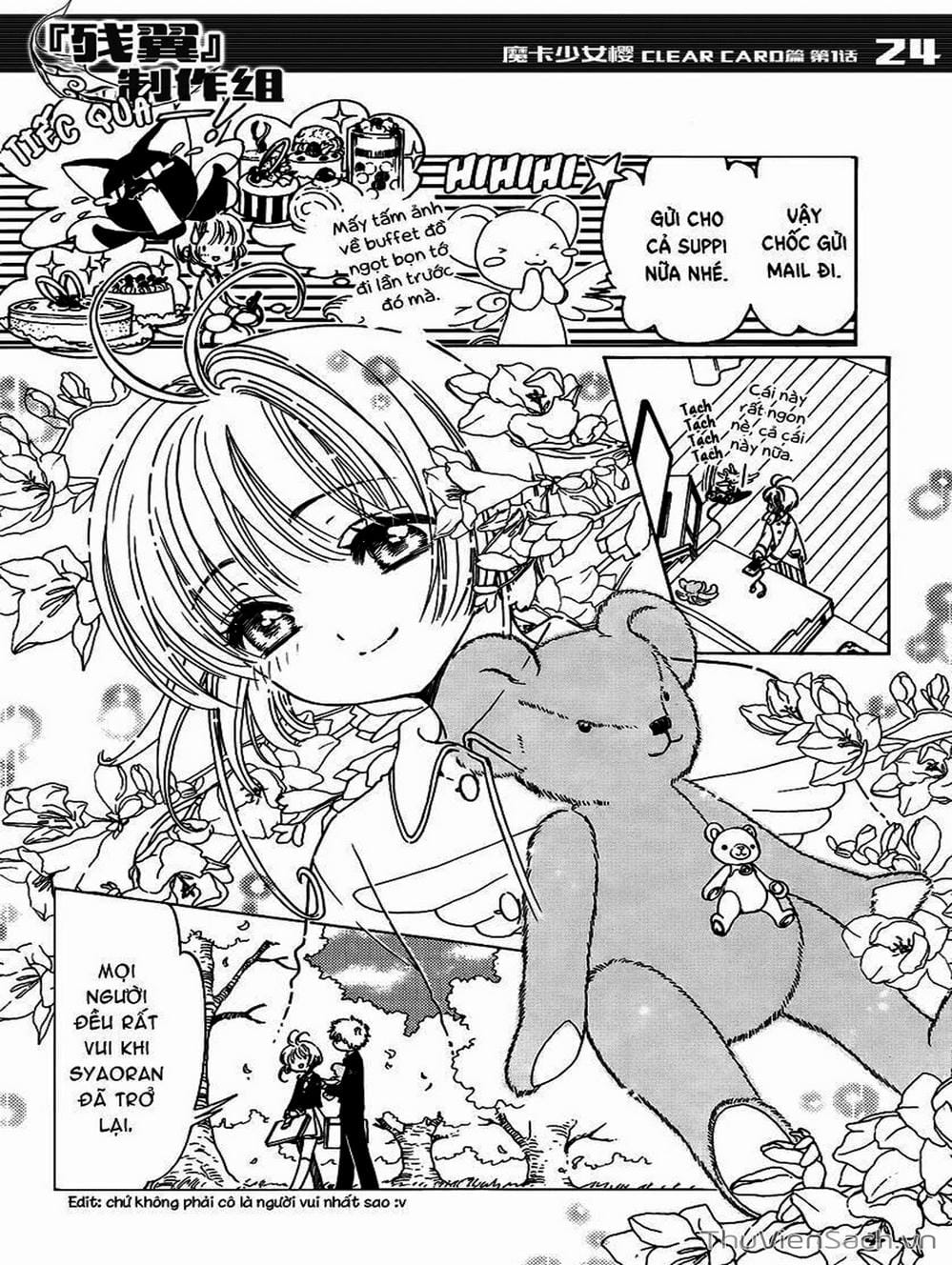 Truyện Tranh Thẻ Bài Pha Lê - Card Captor Sakura trang 2
