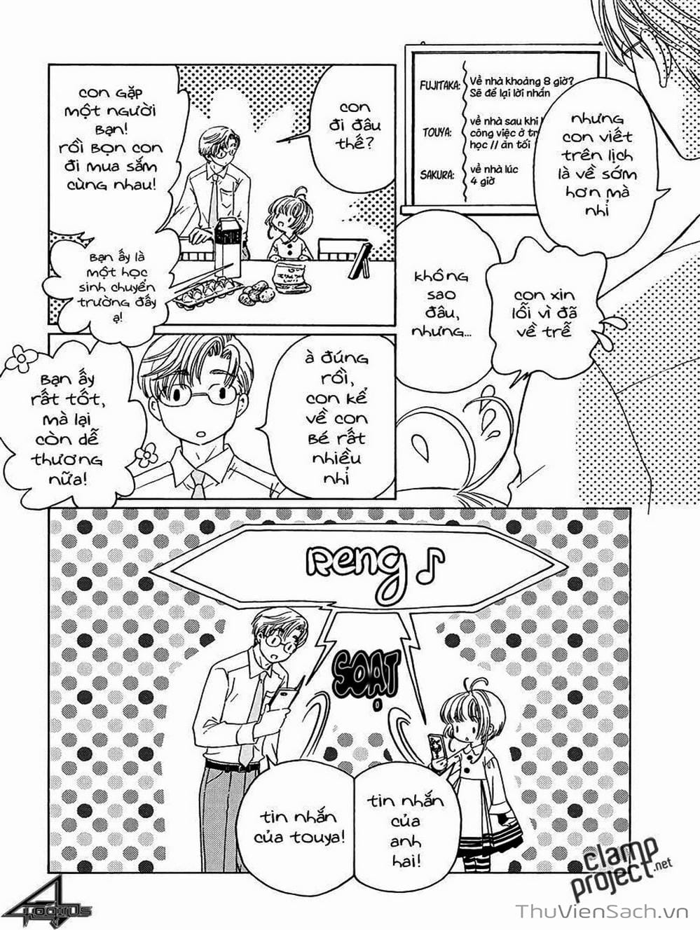 Truyện Tranh Thẻ Bài Pha Lê - Card Captor Sakura trang 2