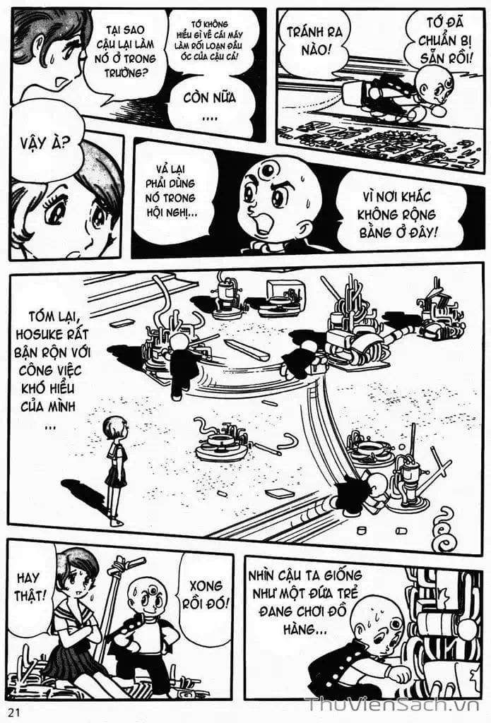 Truyện Tranh Cậu Bé Ba Mắt - Mitsume Ga Tooru trang 5