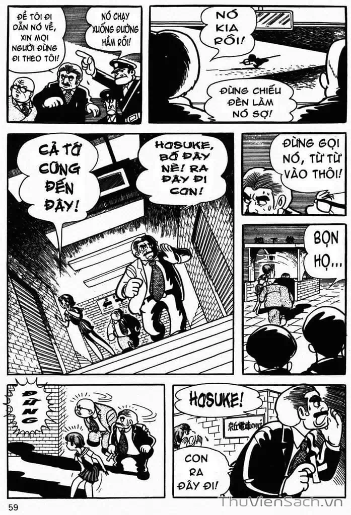 Truyện Tranh Cậu Bé Ba Mắt - Mitsume Ga Tooru trang 5