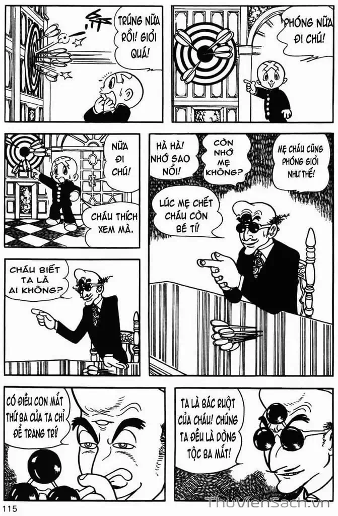 Truyện Tranh Cậu Bé Ba Mắt - Mitsume Ga Tooru trang 5