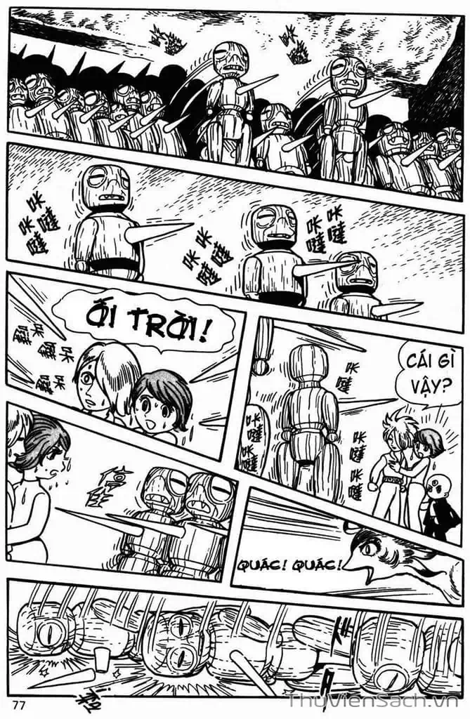 Truyện Tranh Cậu Bé Ba Mắt - Mitsume Ga Tooru trang 5