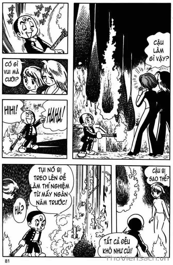 Truyện Tranh Cậu Bé Ba Mắt - Mitsume Ga Tooru trang 5