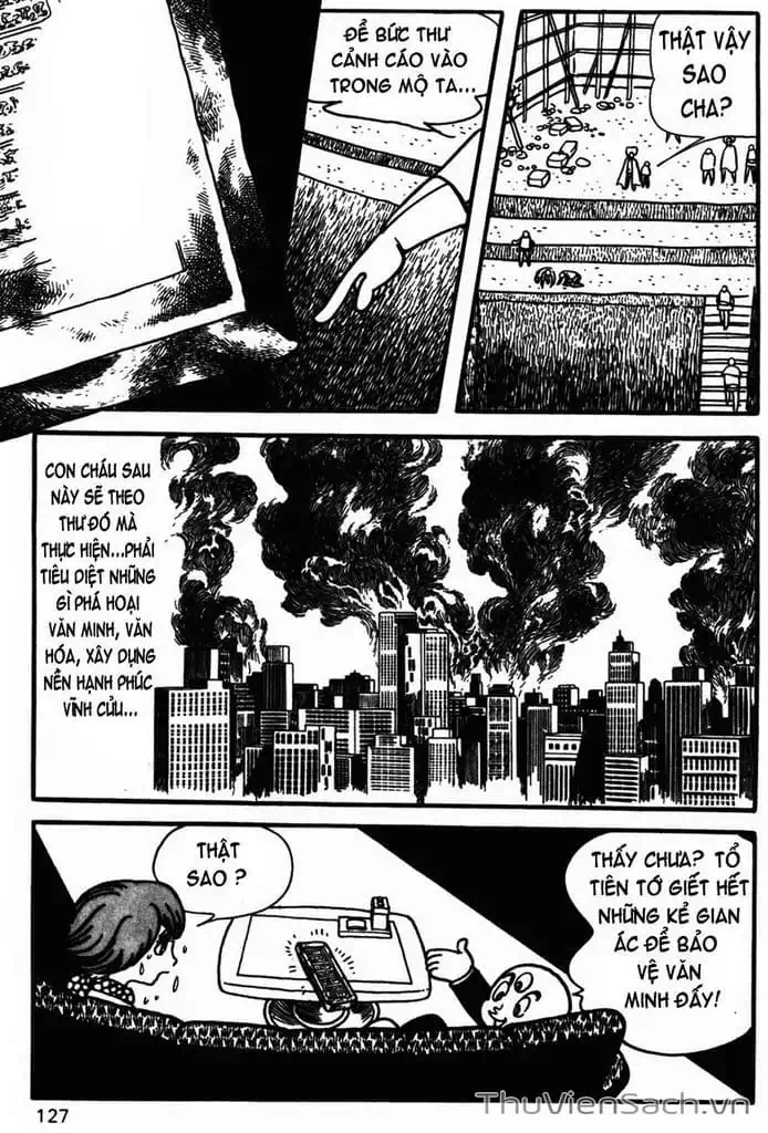 Truyện Tranh Cậu Bé Ba Mắt - Mitsume Ga Tooru trang 5