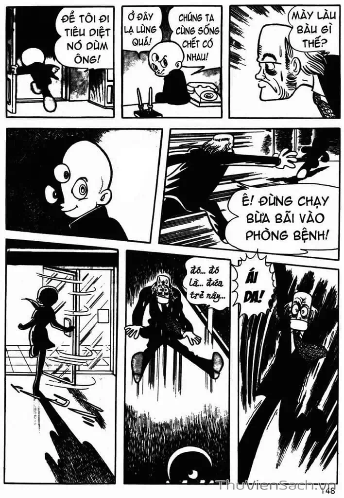 Truyện Tranh Cậu Bé Ba Mắt - Mitsume Ga Tooru trang 5