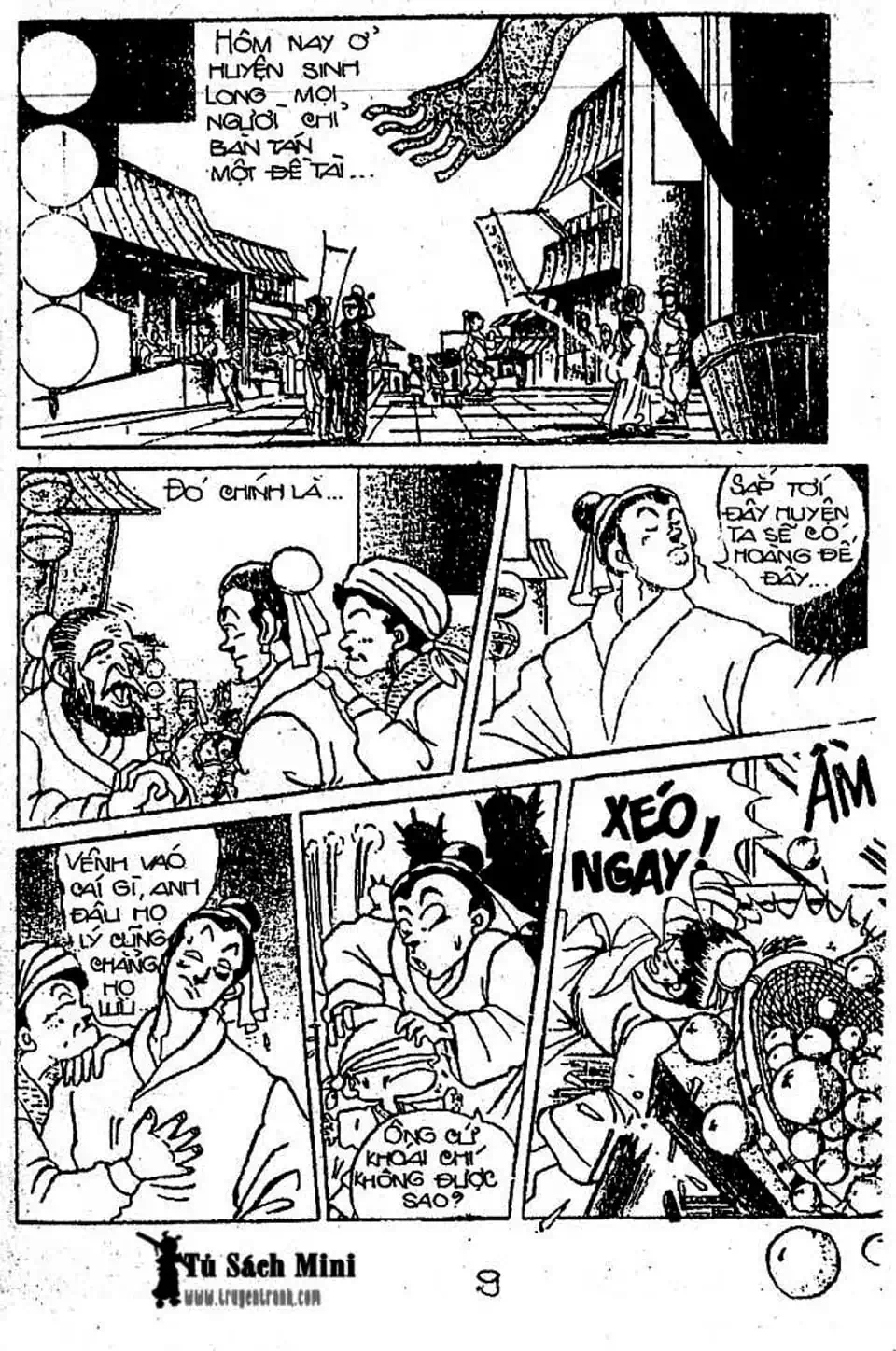 Truyện Tranh Cậu Bé Đế Vương trang 5