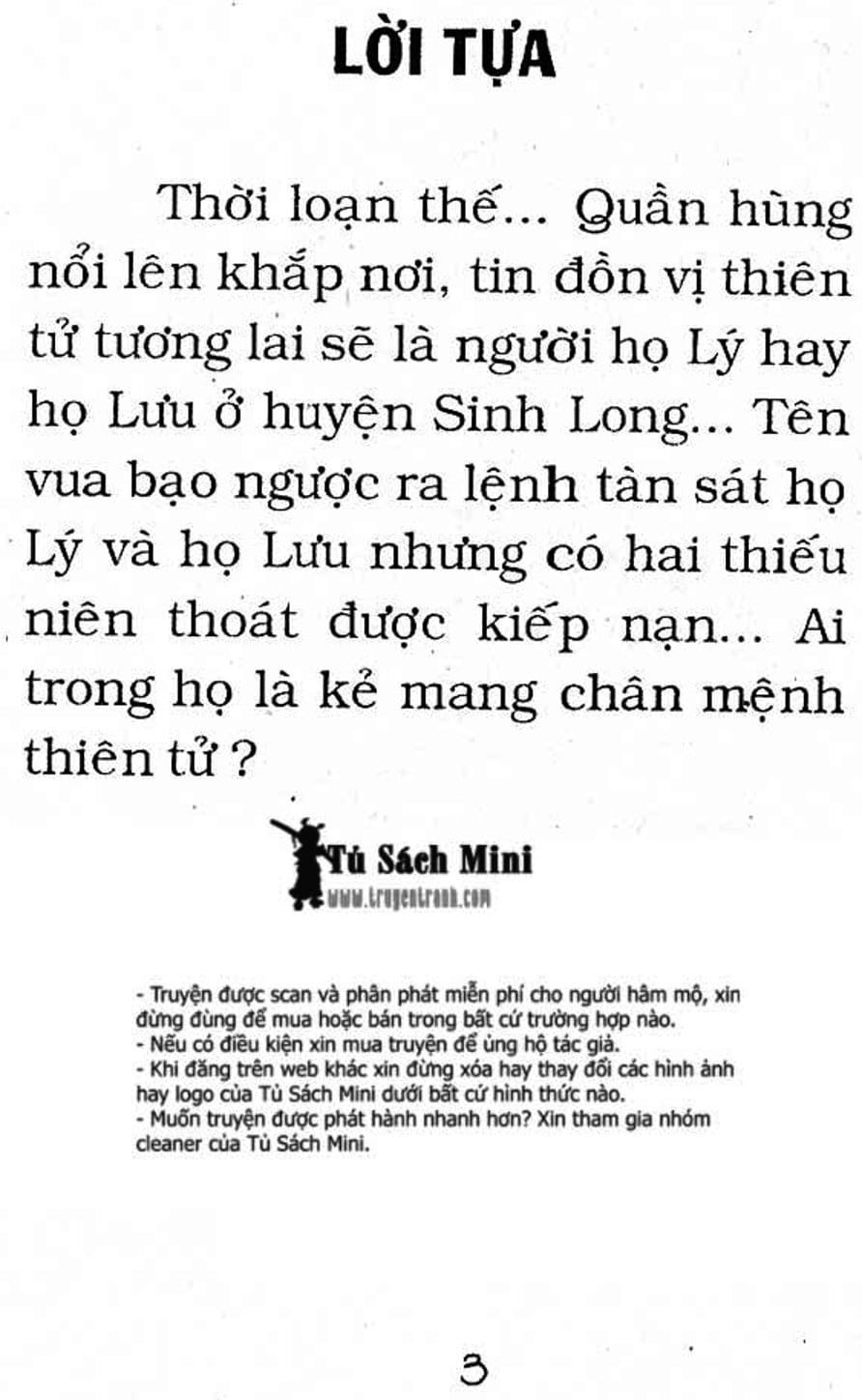 Truyện Tranh Cậu Bé Đế Vương trang 5