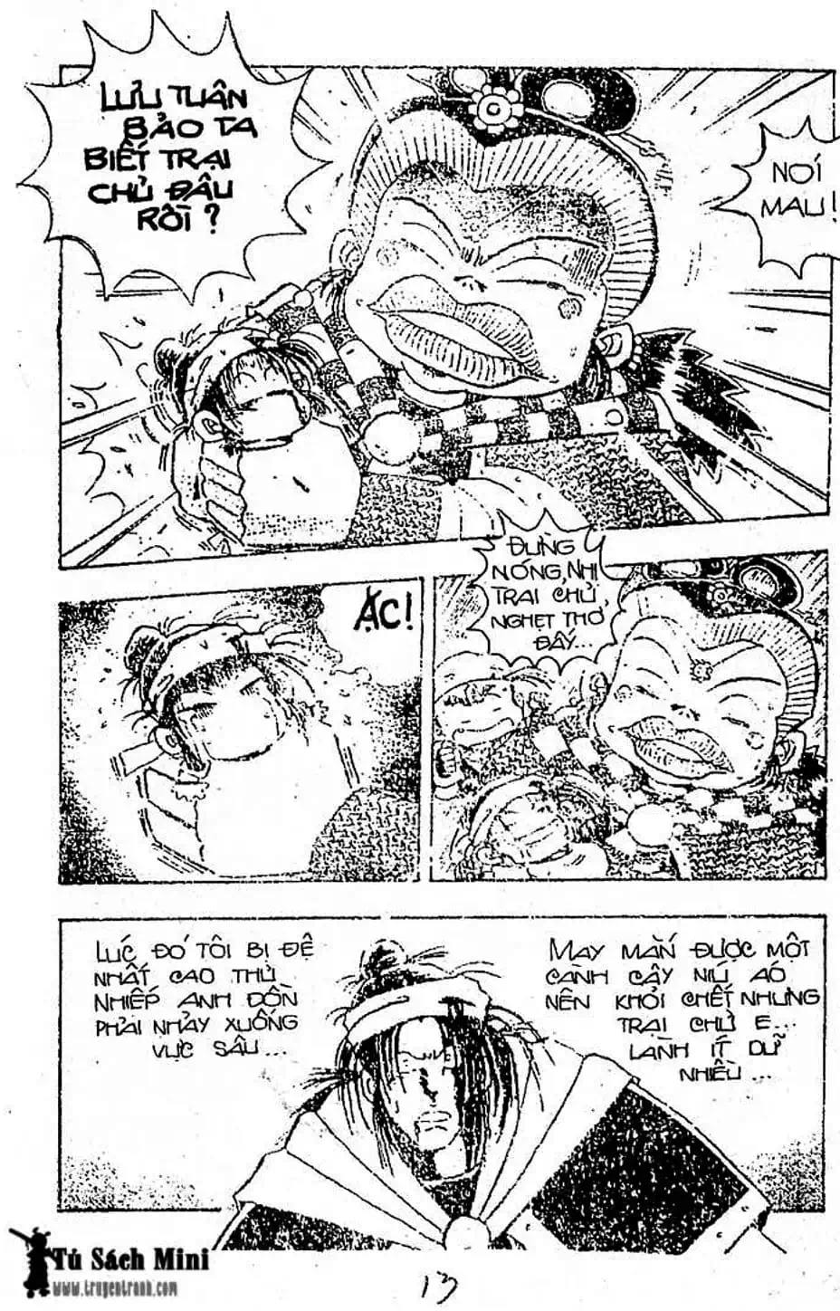 Truyện Tranh Cậu Bé Đế Vương trang 5