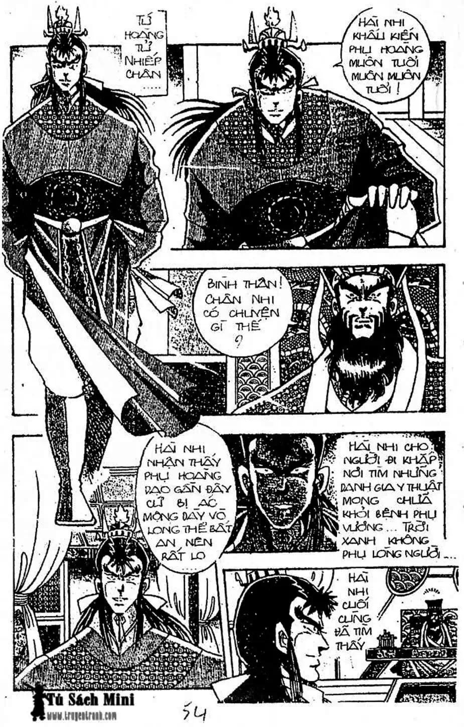 Truyện Tranh Cậu Bé Đế Vương trang 5