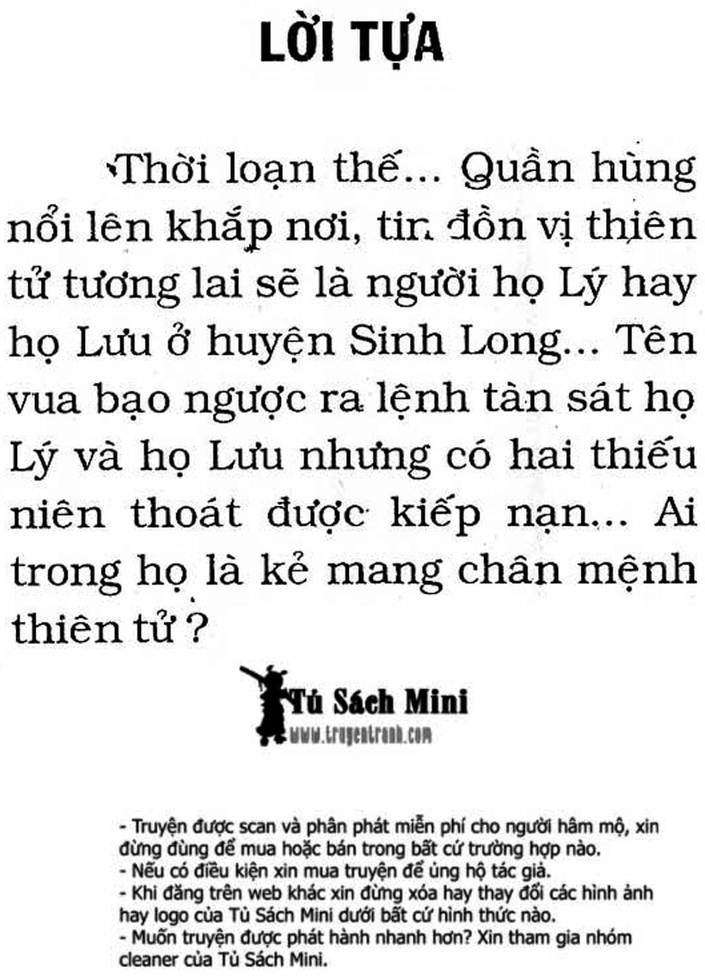 Truyện Tranh Cậu Bé Đế Vương trang 5