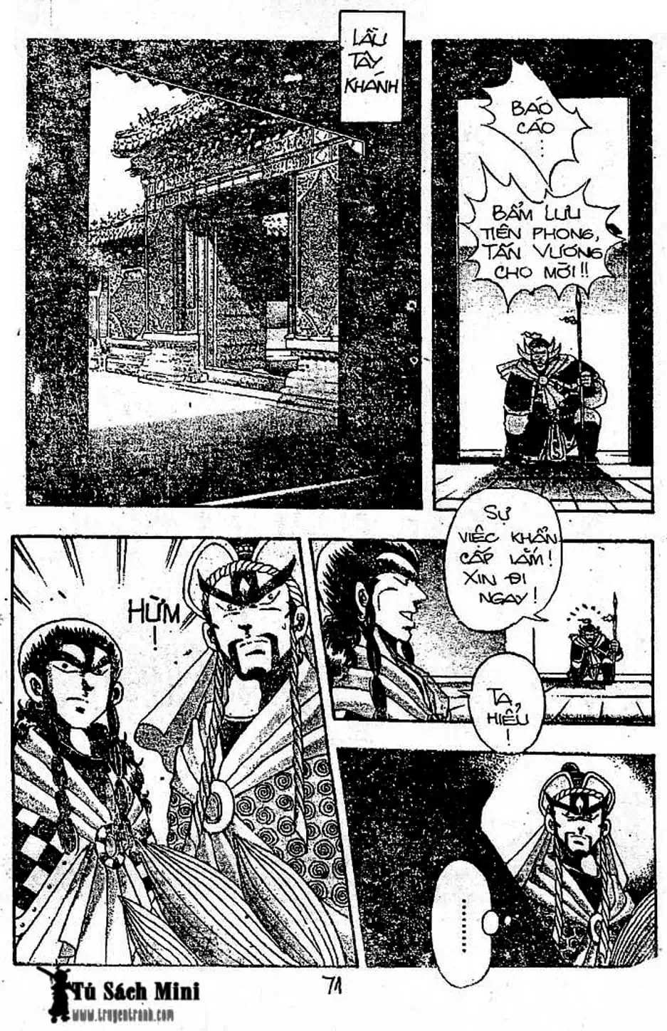 Truyện Tranh Cậu Bé Đế Vương trang 5