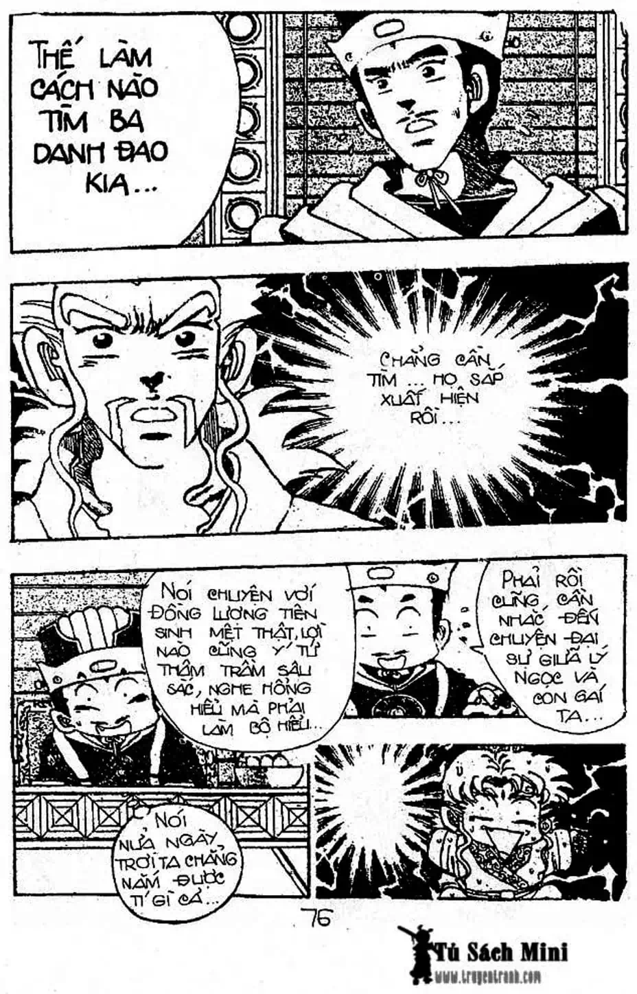 Truyện Tranh Cậu Bé Đế Vương trang 5