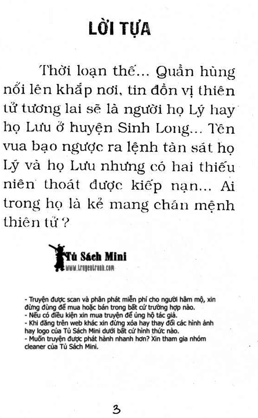 Truyện Tranh Cậu Bé Đế Vương trang 5