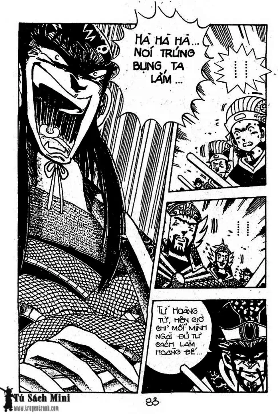 Truyện Tranh Cậu Bé Đế Vương trang 5