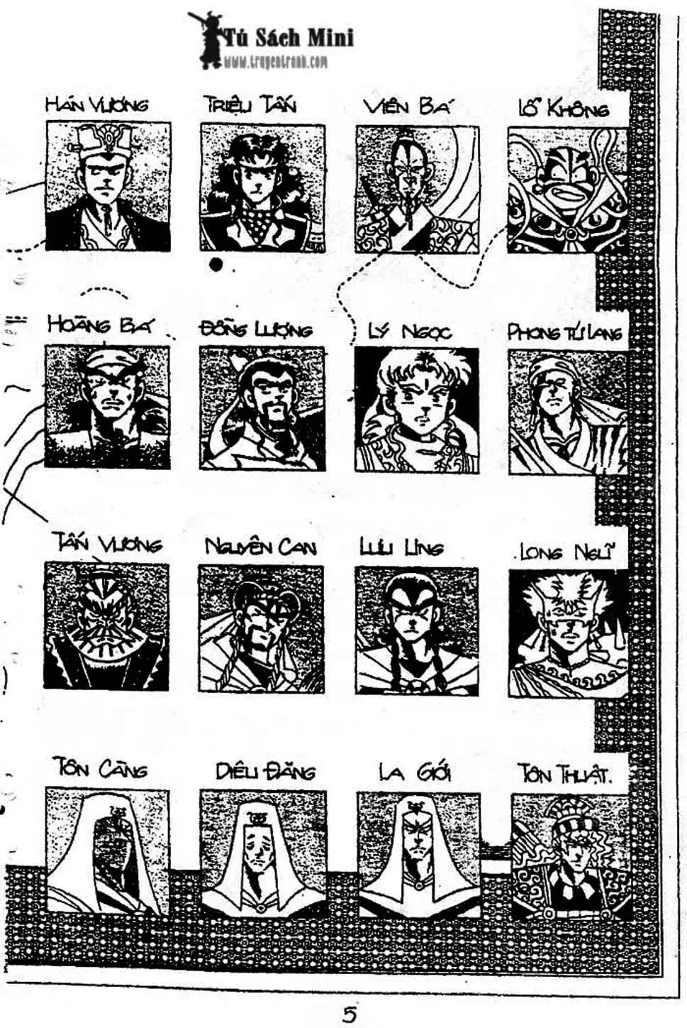 Truyện Tranh Cậu Bé Đế Vương trang 5