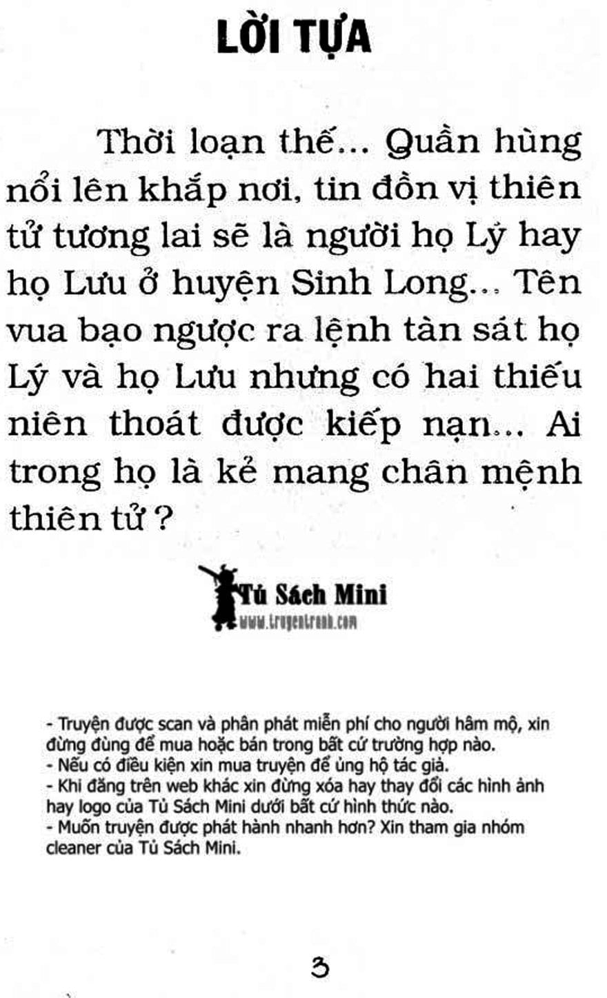 Truyện Tranh Cậu Bé Đế Vương trang 5