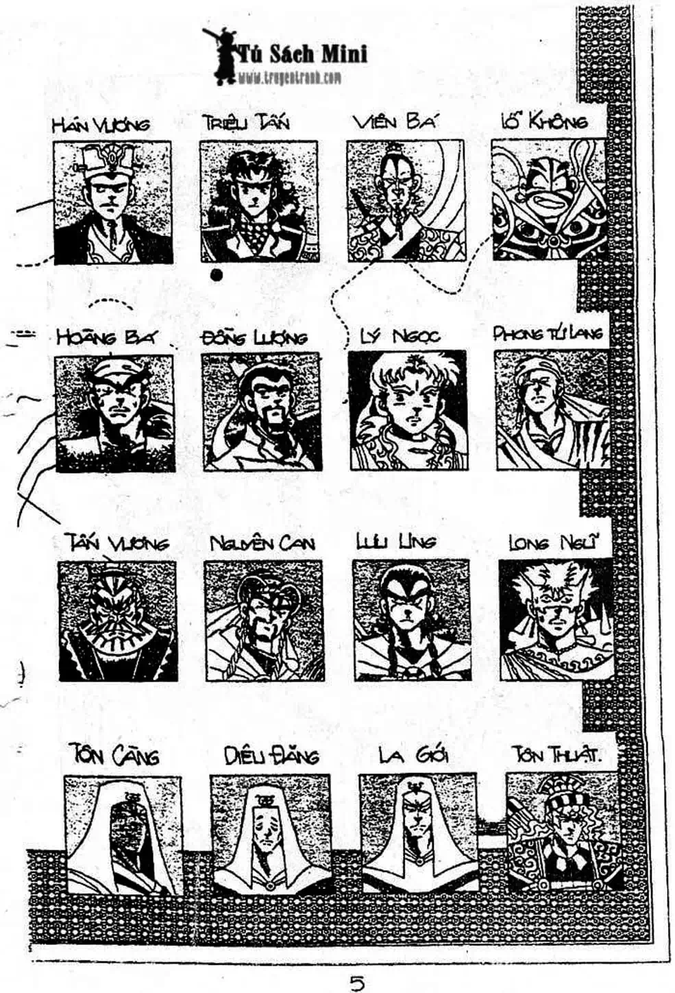 Truyện Tranh Cậu Bé Đế Vương trang 5