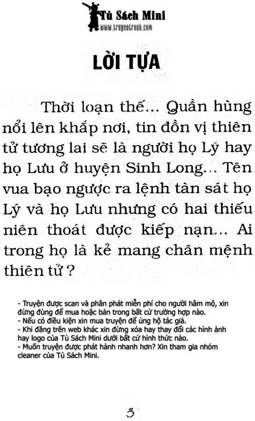 Truyện Tranh Cậu Bé Đế Vương trang 5