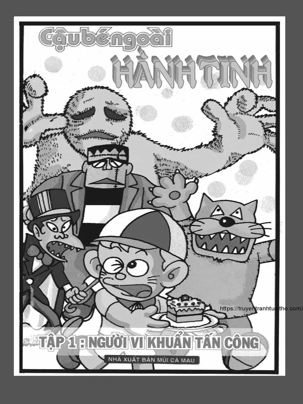 Truyện Tranh Cậu Bé Ngoài Hành Tinh - Kaibutsu Kun trang 4