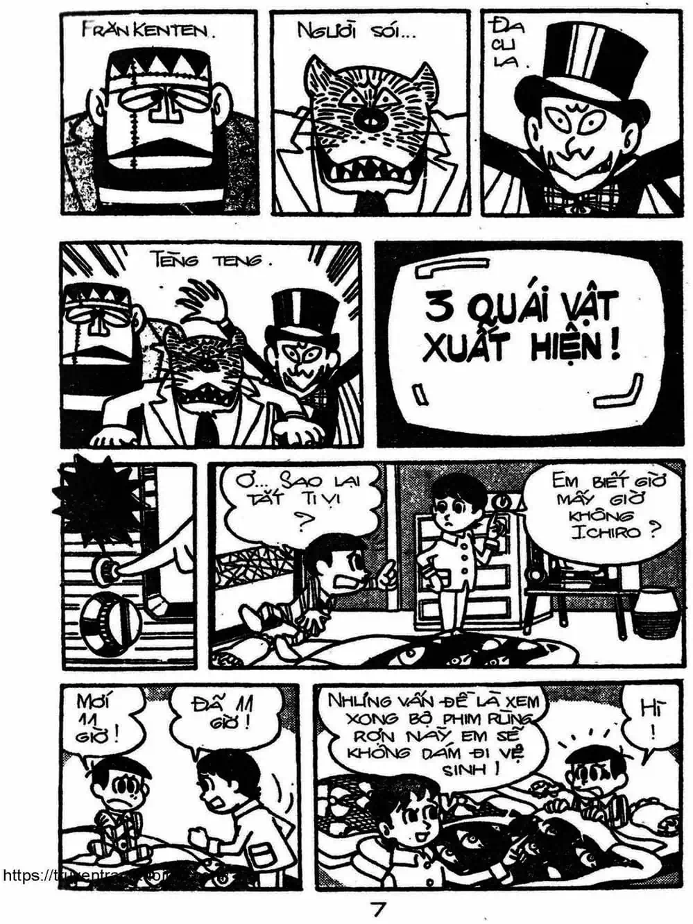 Truyện Tranh Cậu Bé Ngoài Hành Tinh - Kaibutsu Kun trang 4