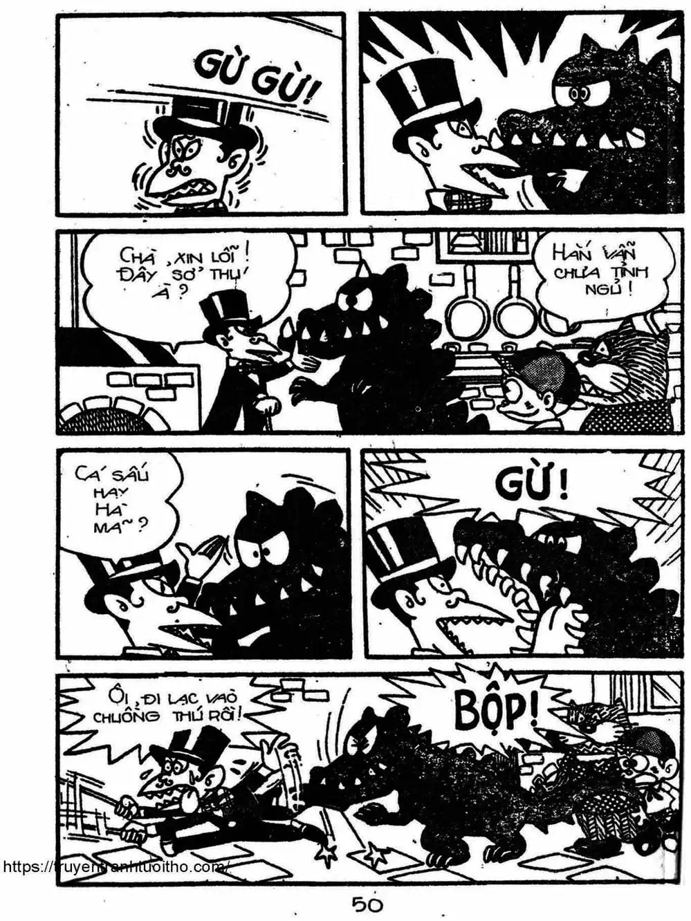 Truyện Tranh Cậu Bé Ngoài Hành Tinh - Kaibutsu Kun trang 4