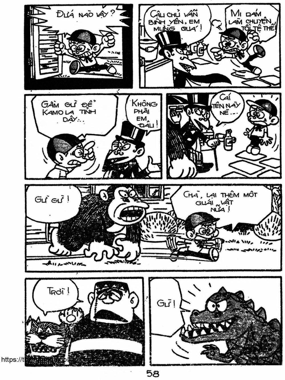 Truyện Tranh Cậu Bé Ngoài Hành Tinh - Kaibutsu Kun trang 4