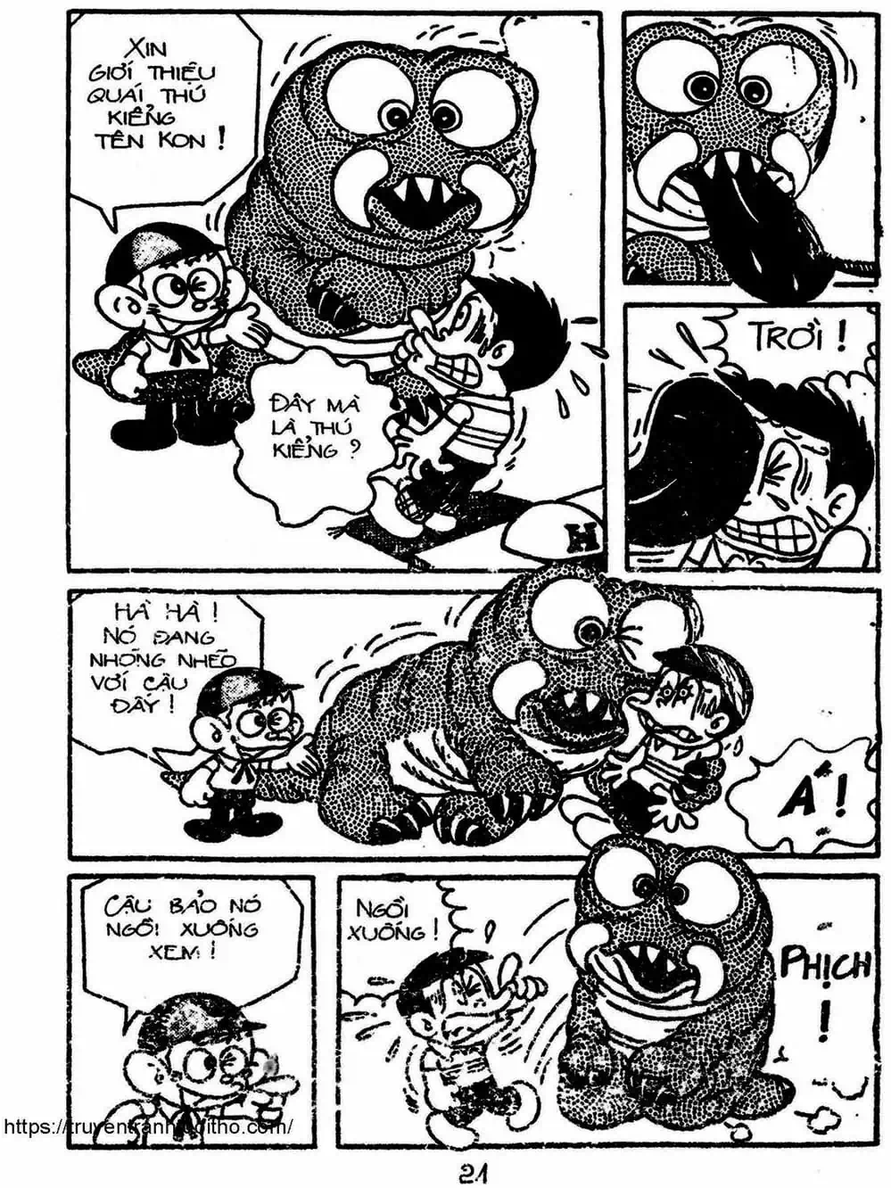 Truyện Tranh Cậu Bé Ngoài Hành Tinh - Kaibutsu Kun trang 4