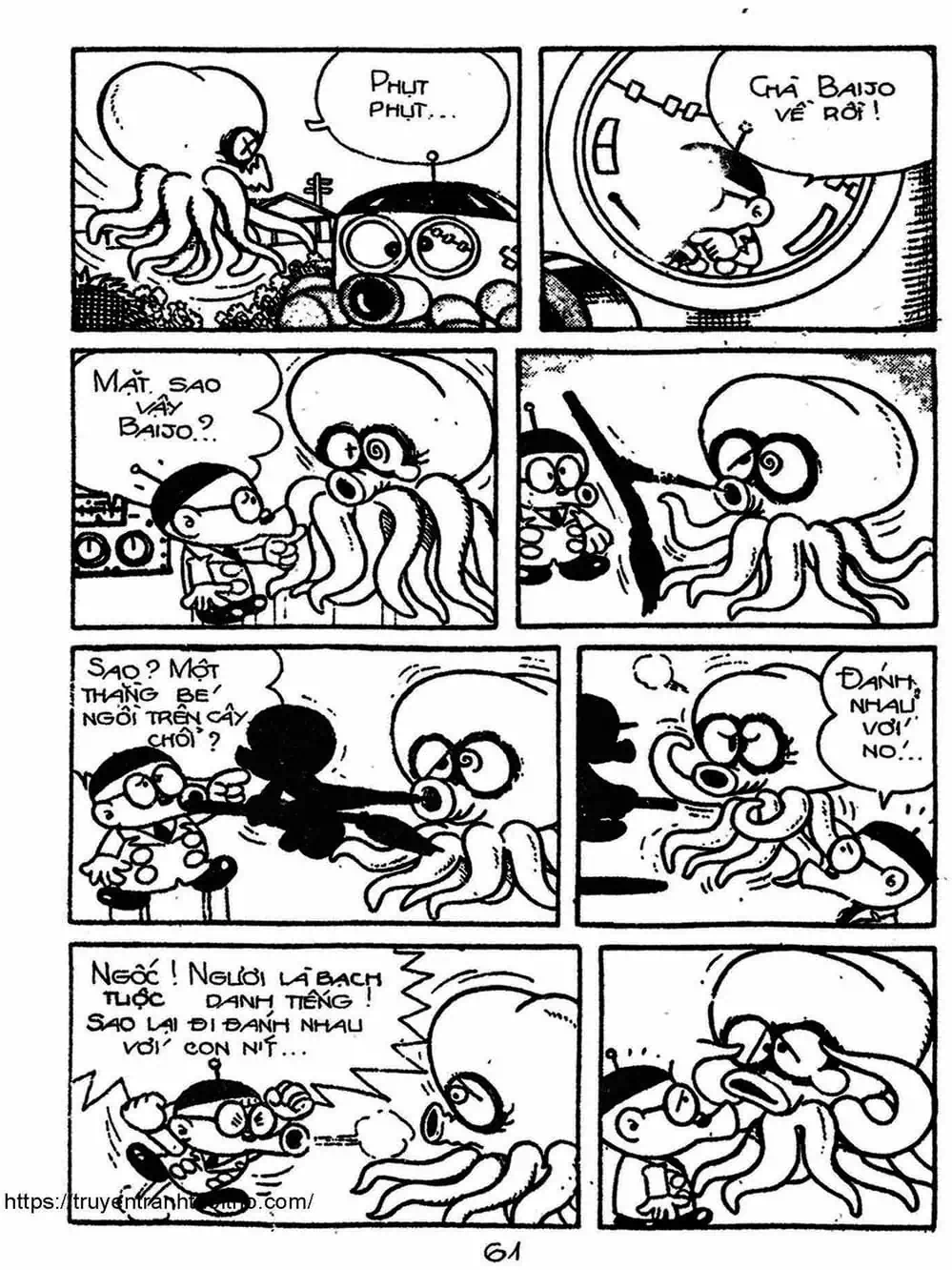 Truyện Tranh Cậu Bé Ngoài Hành Tinh - Kaibutsu Kun trang 4
